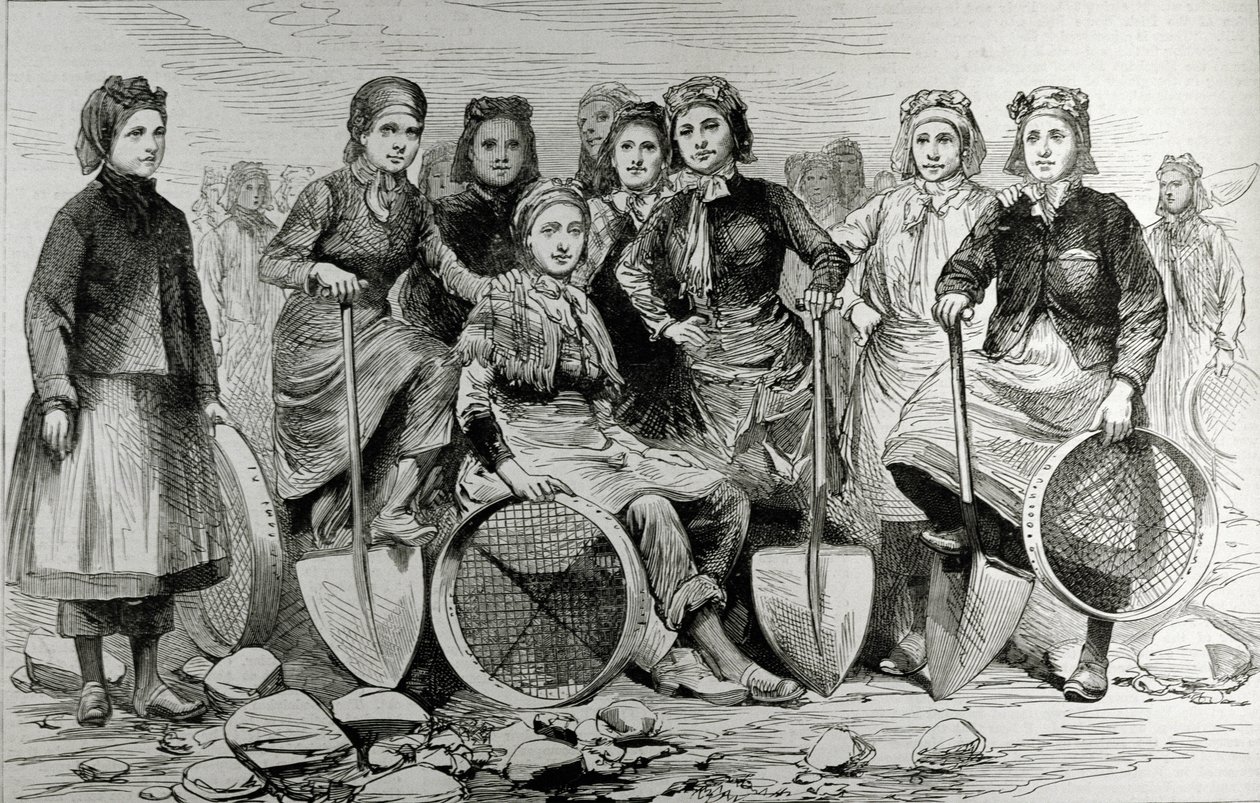Mujeres de Lancashire Pit-Brow, de 