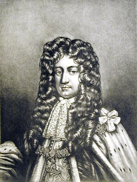 Laurence Hyde (1641-1711) 1er Conde de Rochester, ilustración de Retratos de Personajes Ilustres en la Historia Británica, grabado por Robert Dunkarton (1744-c.1817) de English School