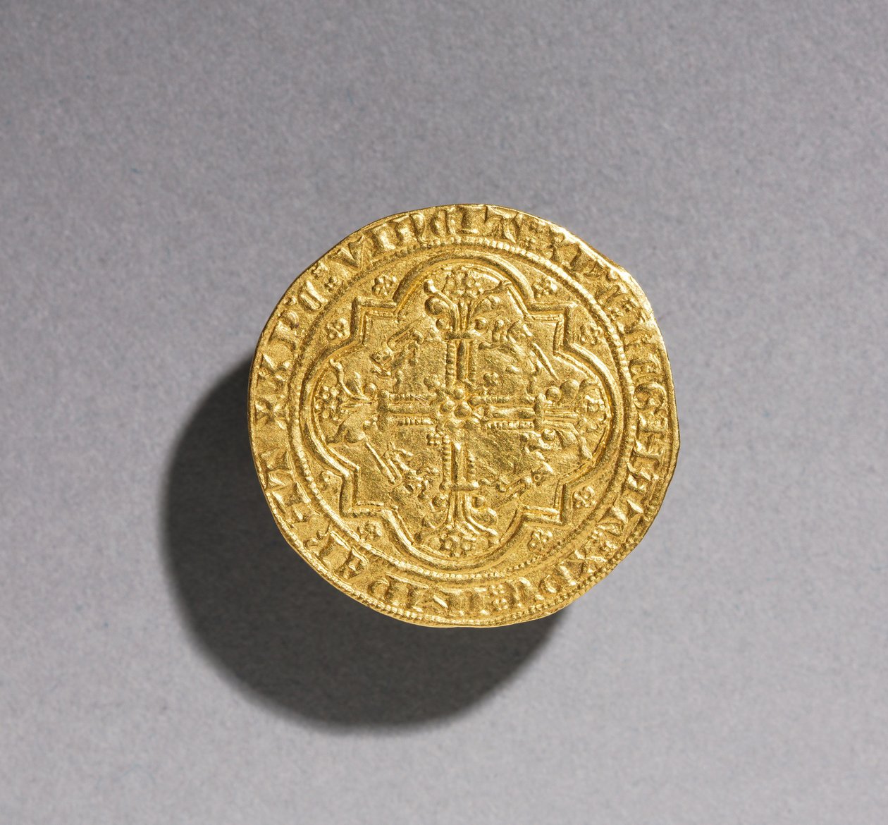 Leopardo de oro de Eduardo III de Inglaterra de English School
