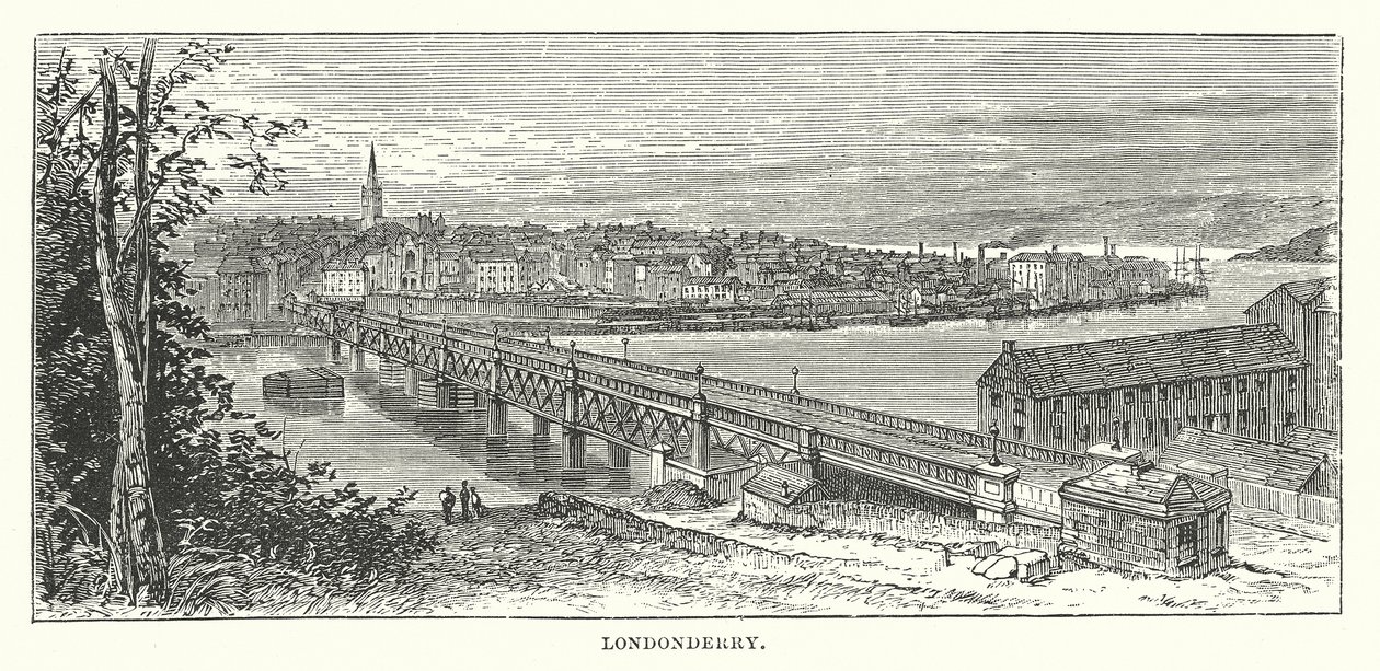 Londonderry (grabado) de English School