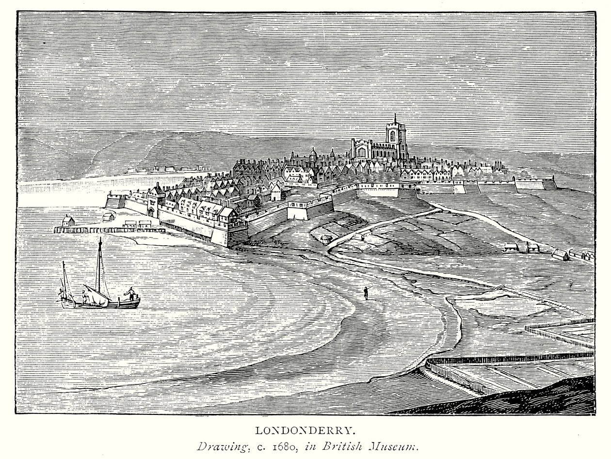 Londonderry (grabado) de English School