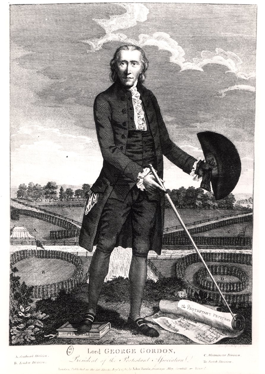 Lord George Gordon (1752-93) de English School