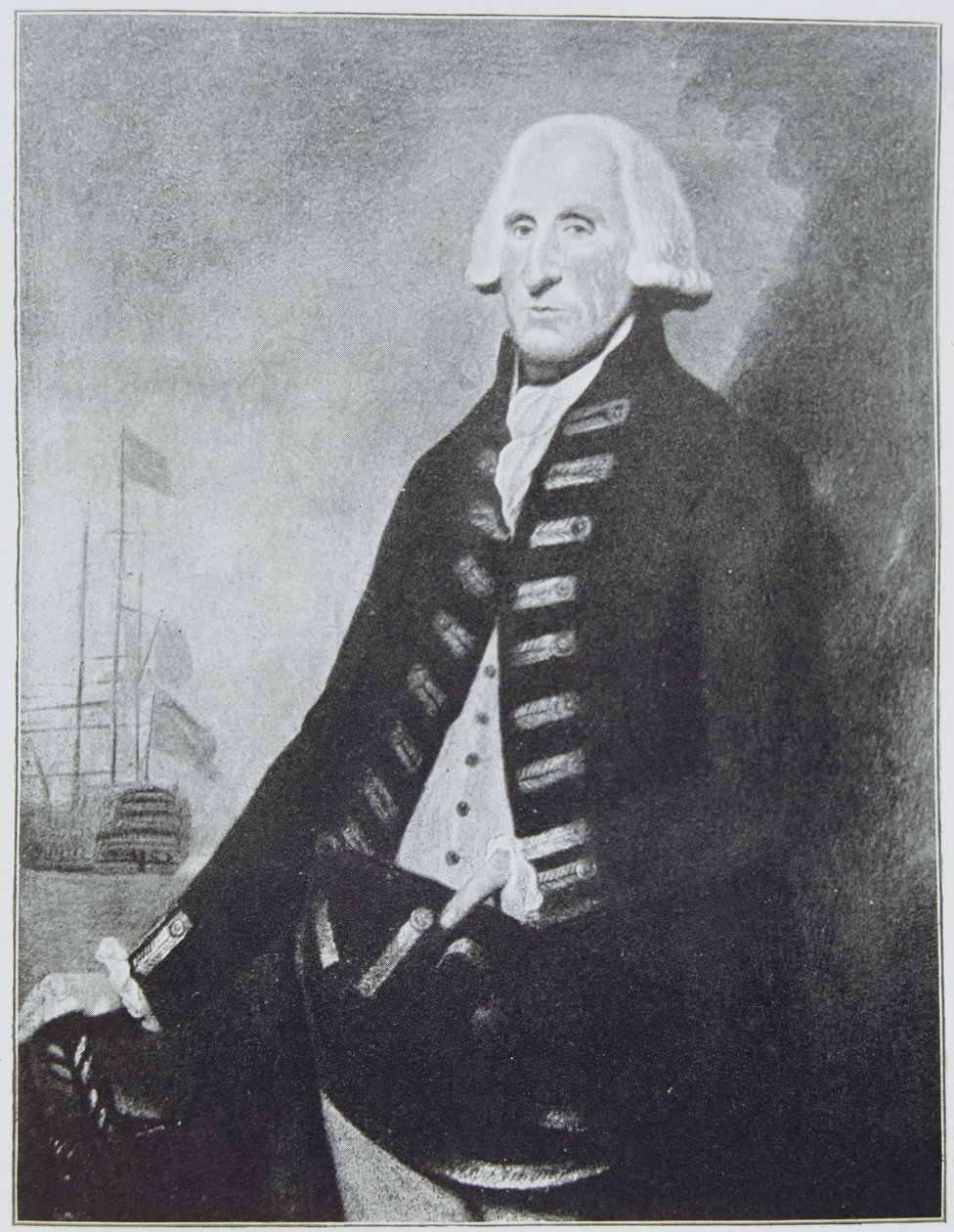 Lord Hood (1724-1816) de English School