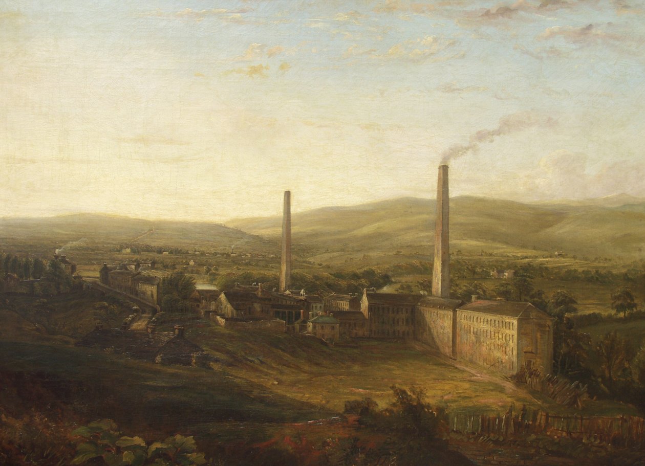 Fábrica de impresiones Lowerhouse, Burnley de English School
