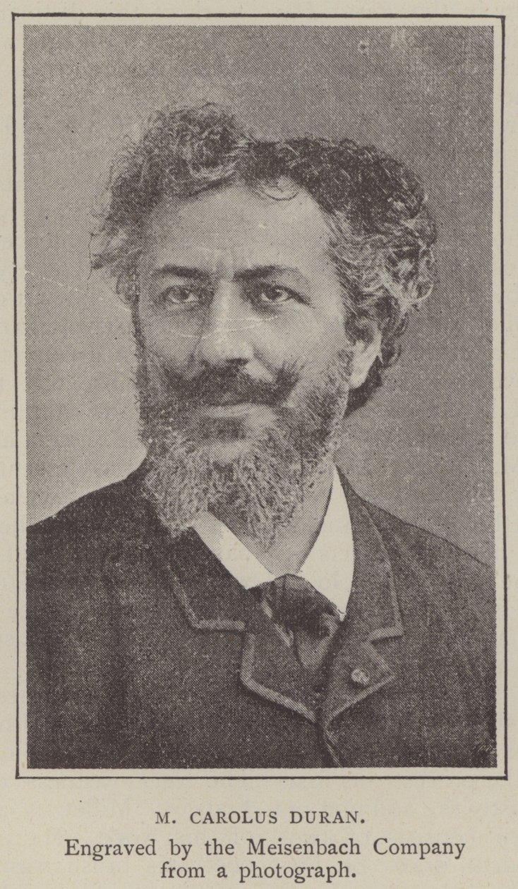 M Carolus Duran (grabado) de English School