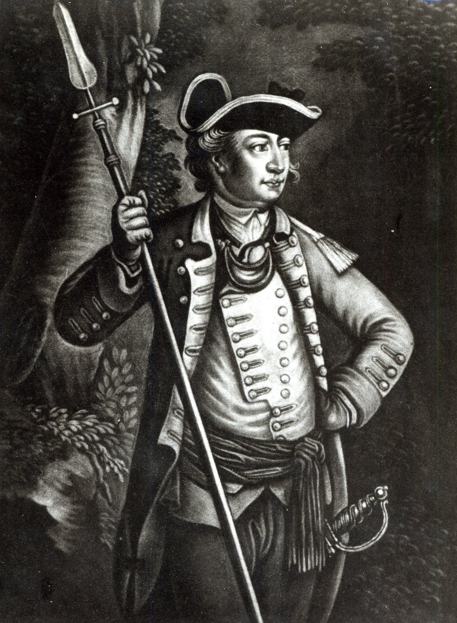 Mayor General John Sullivan (1740-95), 1776 de English School