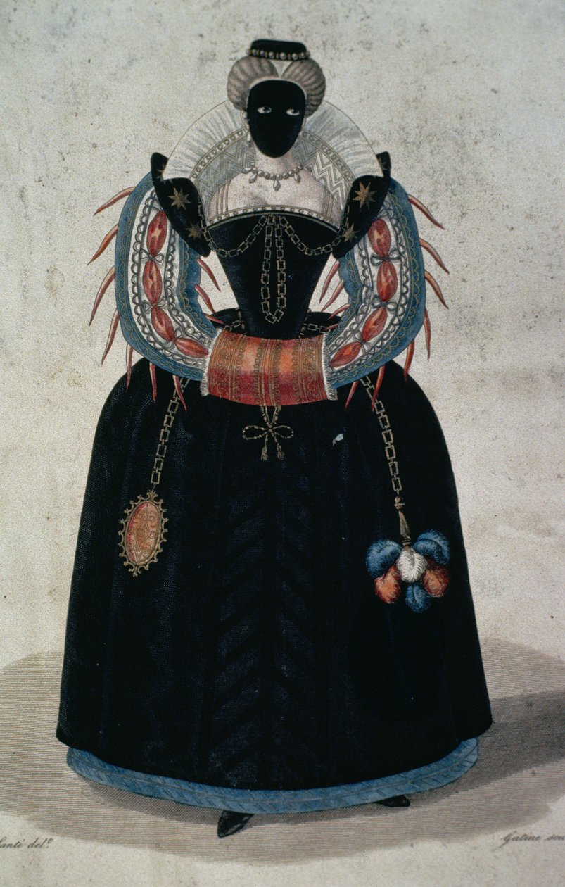 Disfraz de mascarada al estilo de Enrique III de English School