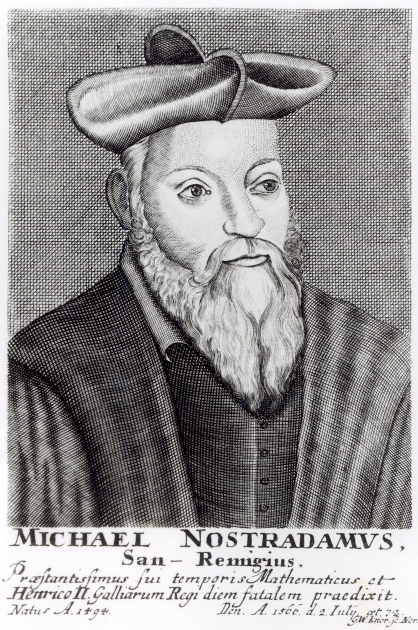 Michel Nostradamus (1503-66) de English School