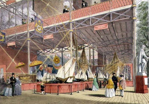 Modelos de barcos de la sección de India de la Gran Exposición de 1851, de 