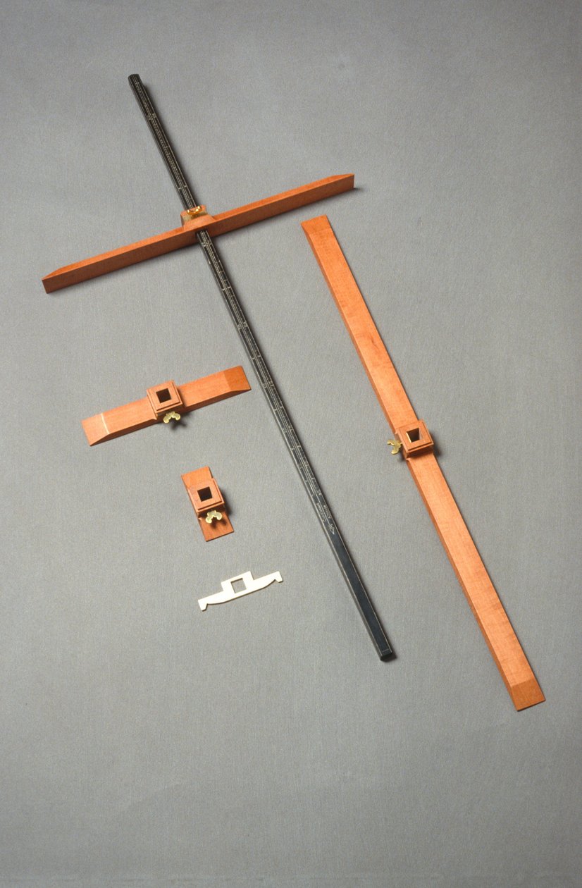 Réplica moderna de un bastón cruzado por Harriet Wynter Ltd. (marfil y madera) de English School