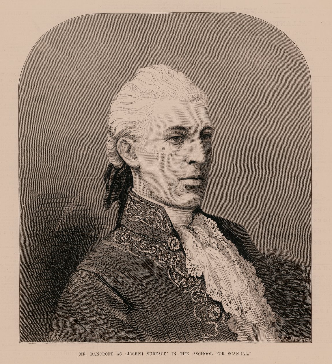 El Sr. Bancroft como 