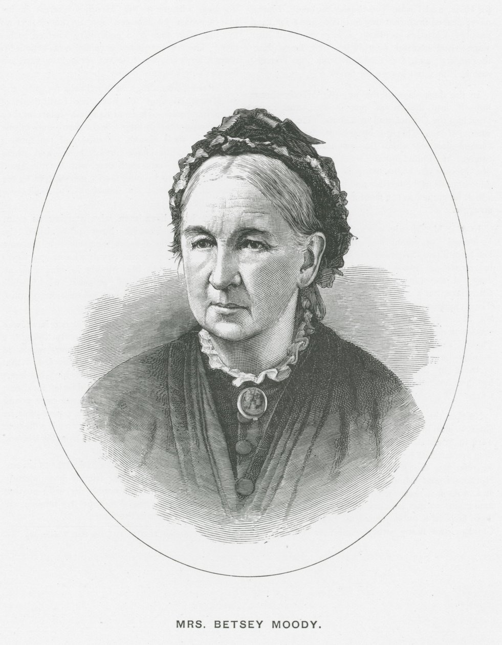 Sra. Betsey Moody (litografía) de English School
