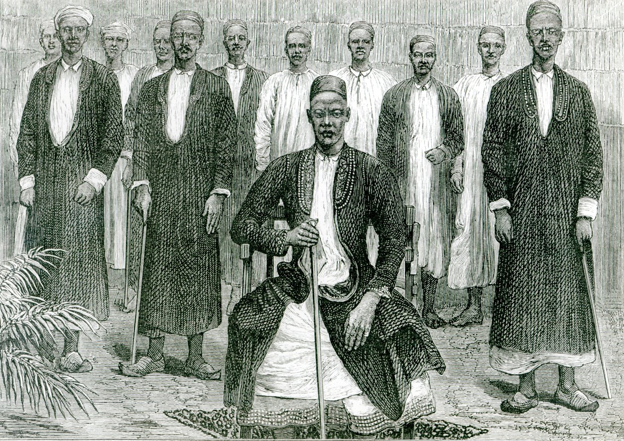 Mtesa, el Emperador de Uganda y otros jefes de English School