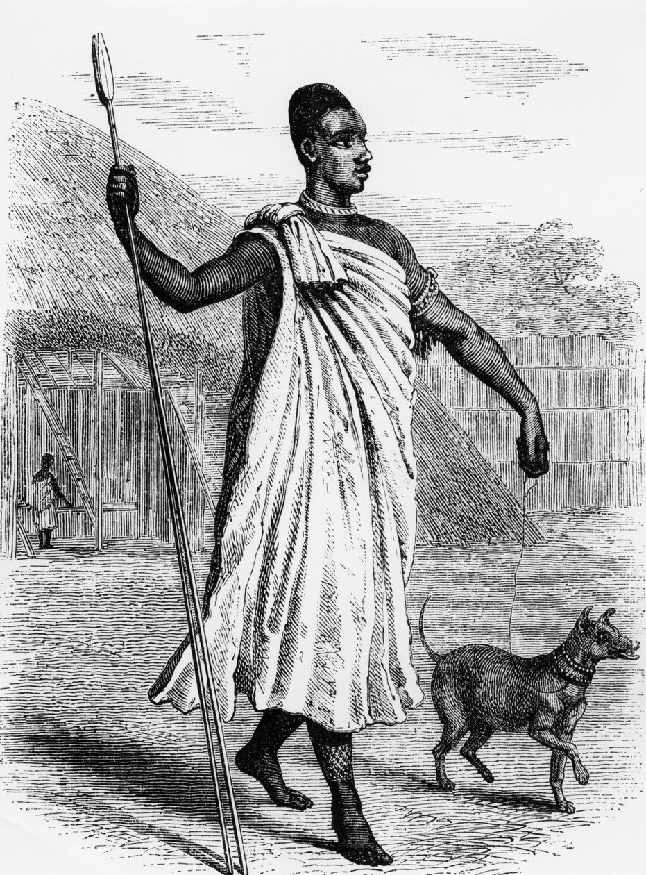 Muteesa I de Buganda, ilustración de 
