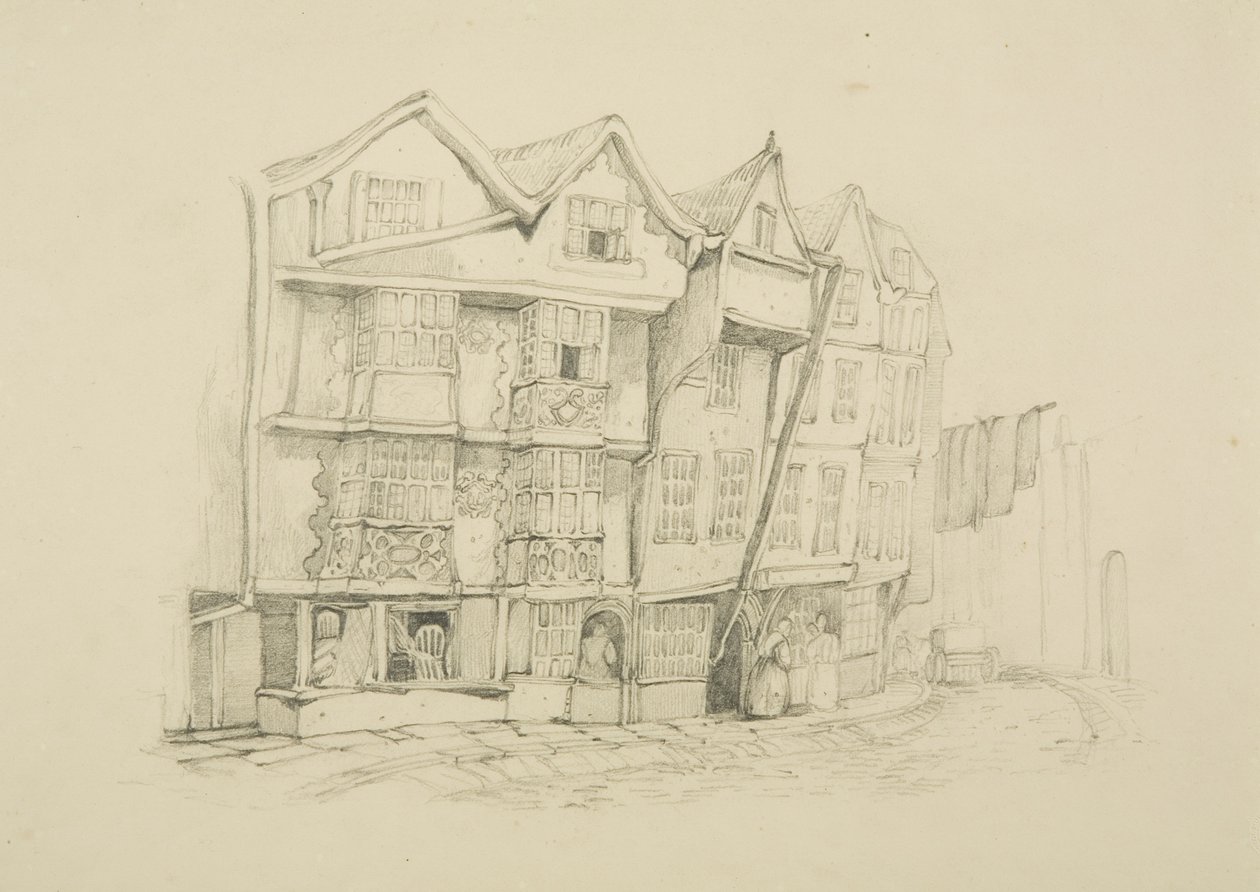 Lado norte de Baldwin Street de English School