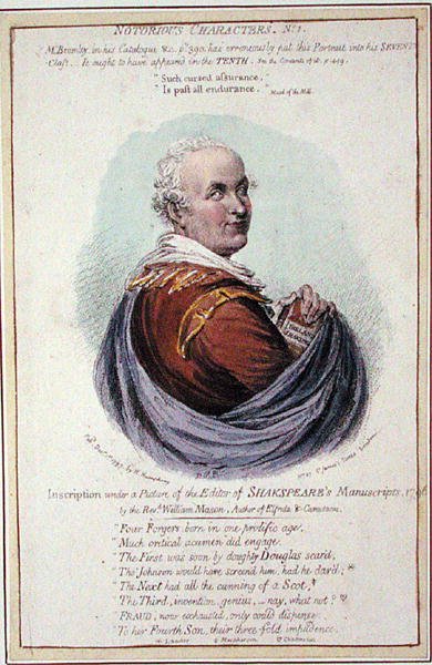 Personajes Notorios, No. 1, publicado por Hannah Humphrey en 1797 de English School