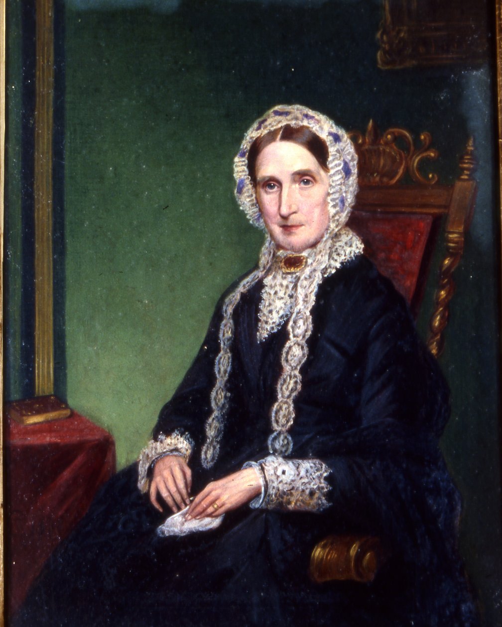 Anciana en luto, c.1850 de English School