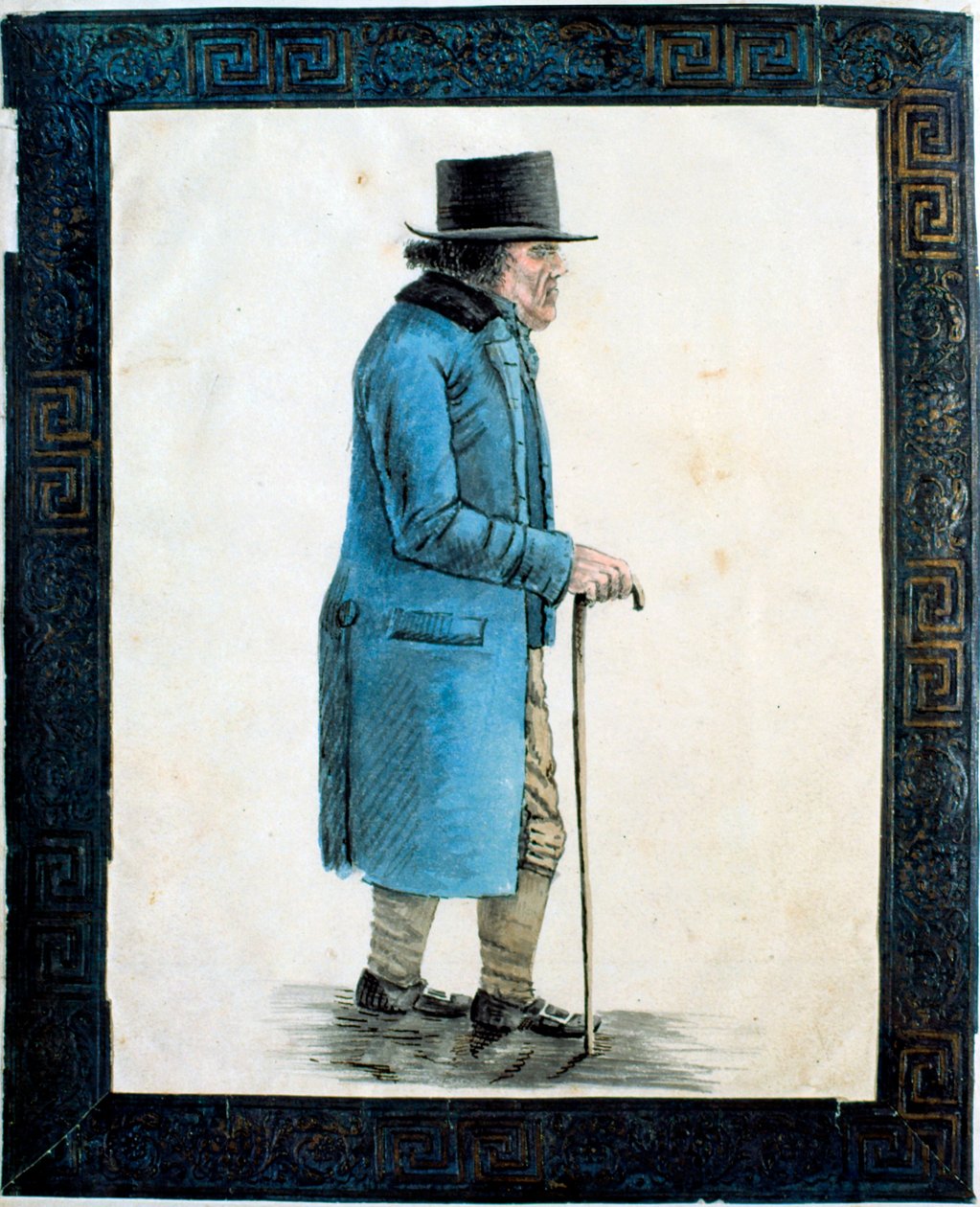 Hombre viejo de English School