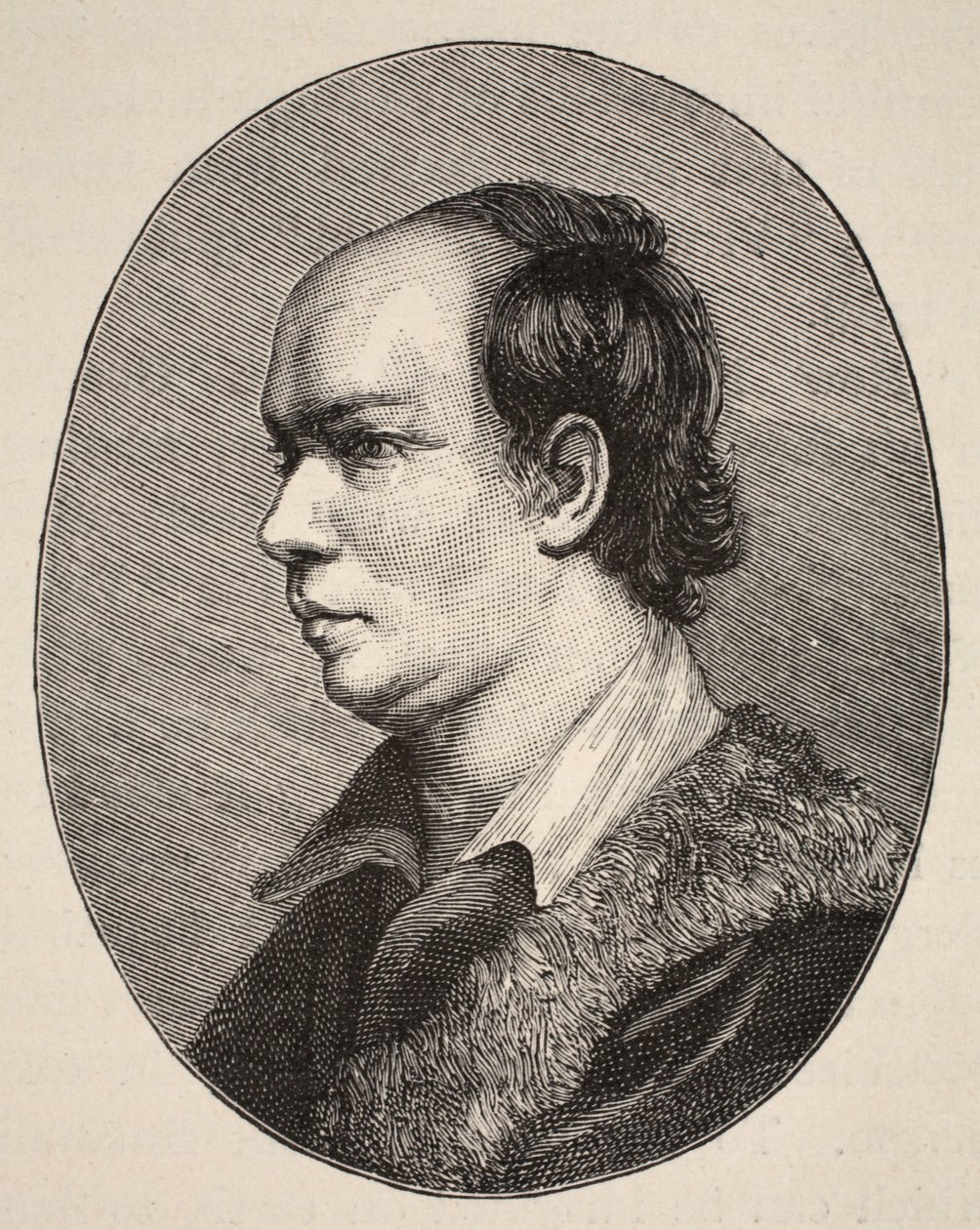 Oliver Goldsmith, ilustración de La Iglesia de Inglaterra: Una Historia para el Pueblo de H.D.M. Spence-Jones, pub. c.1910 de English School