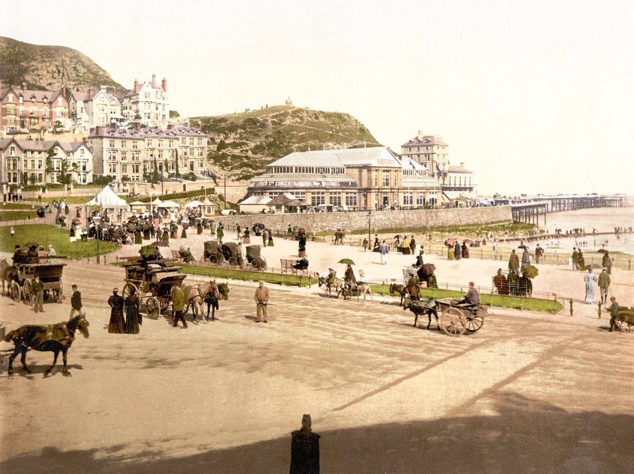 En la playa, Llandudno de English School