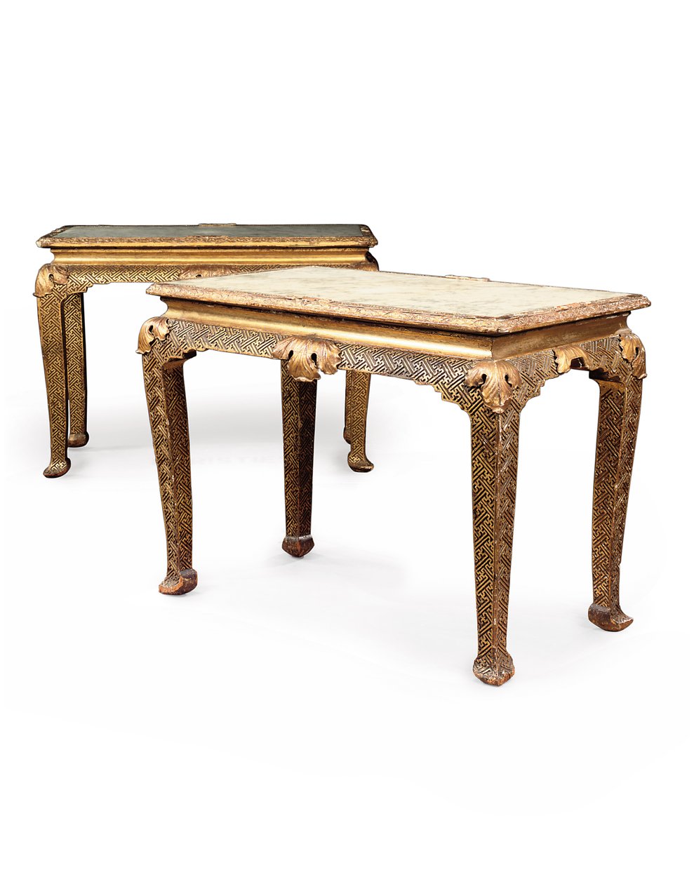 Par de mesas de George II, c.1730-40 de English School