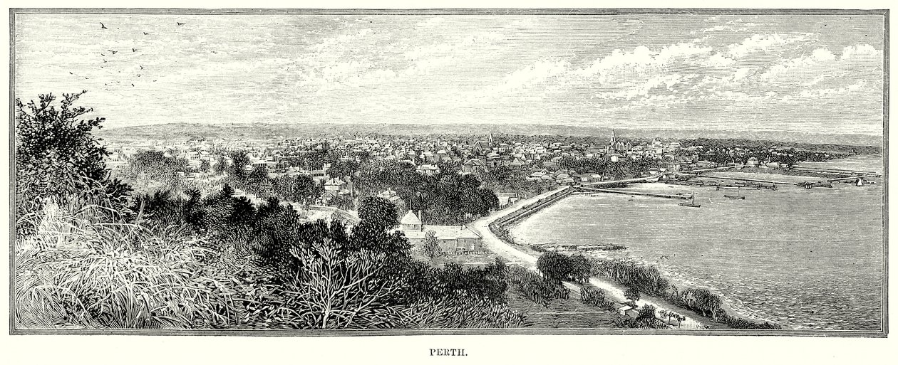 Perth (grabado) de English School