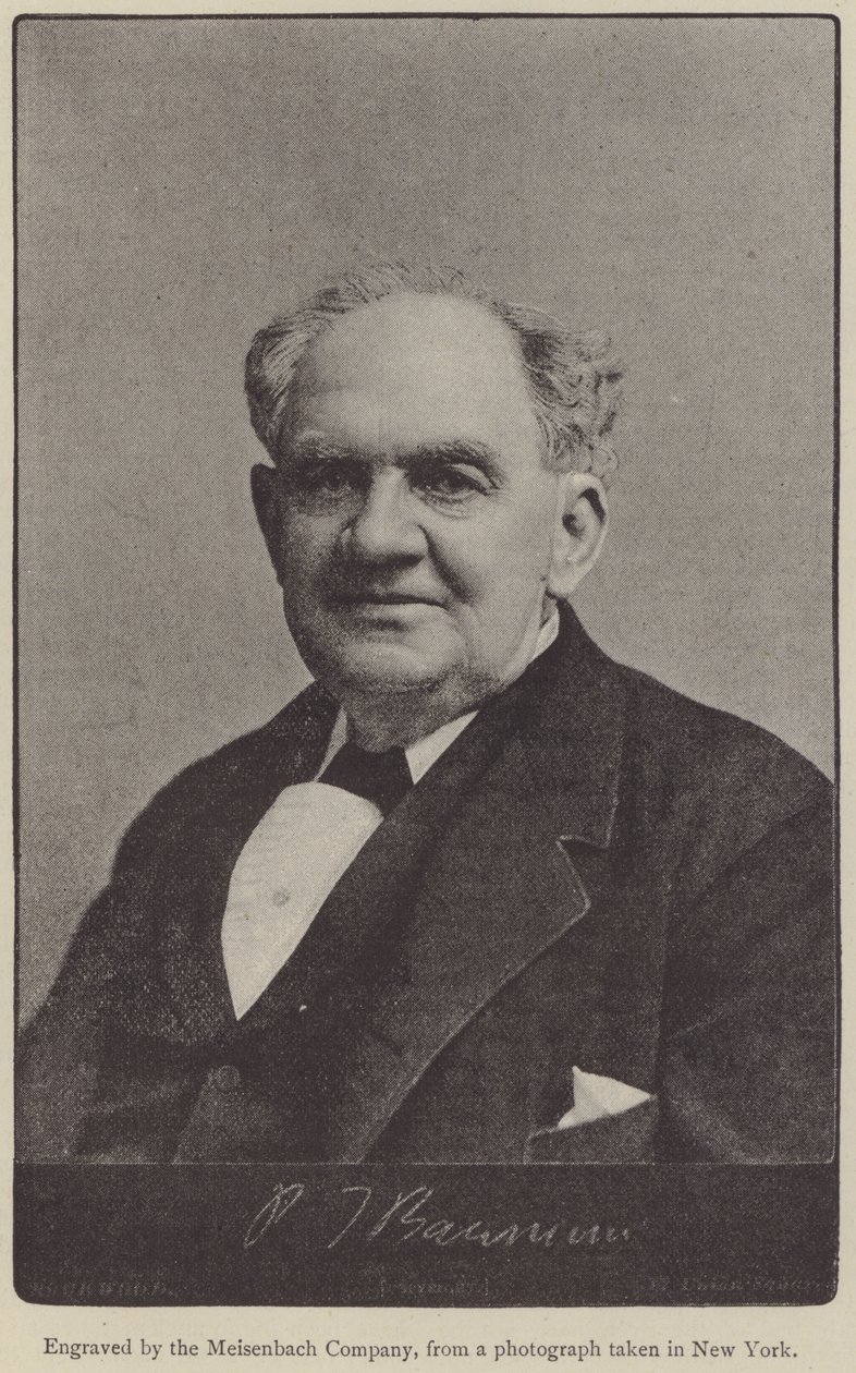 Phineas Taylor Barnum (grabado) de English School