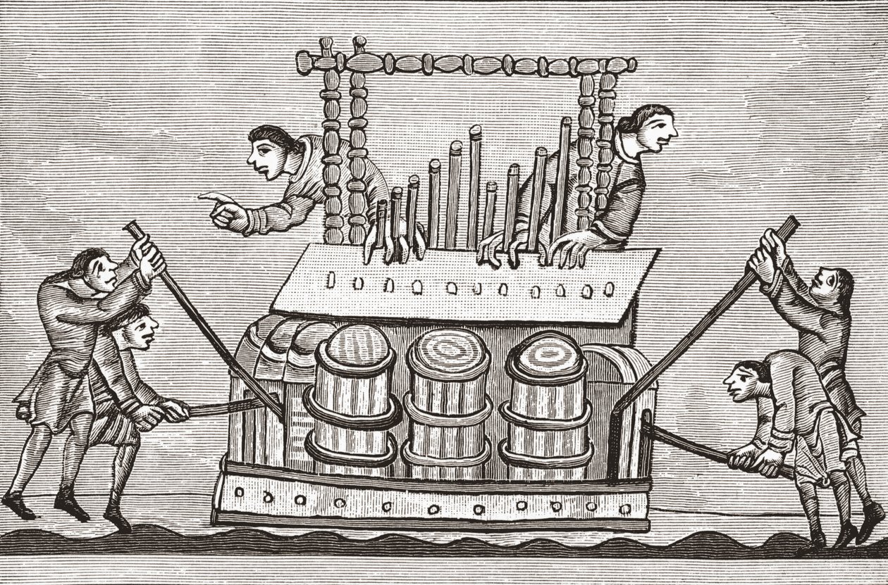 Tocando el Órgano 1130-74, de 