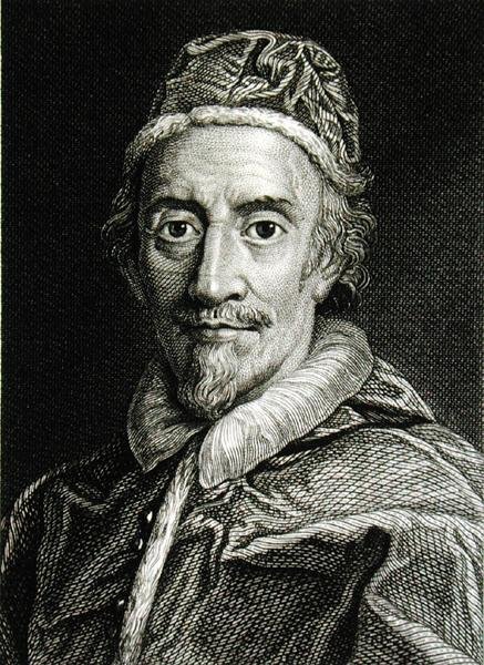 Papa Clemente IX (1600-69) de English School