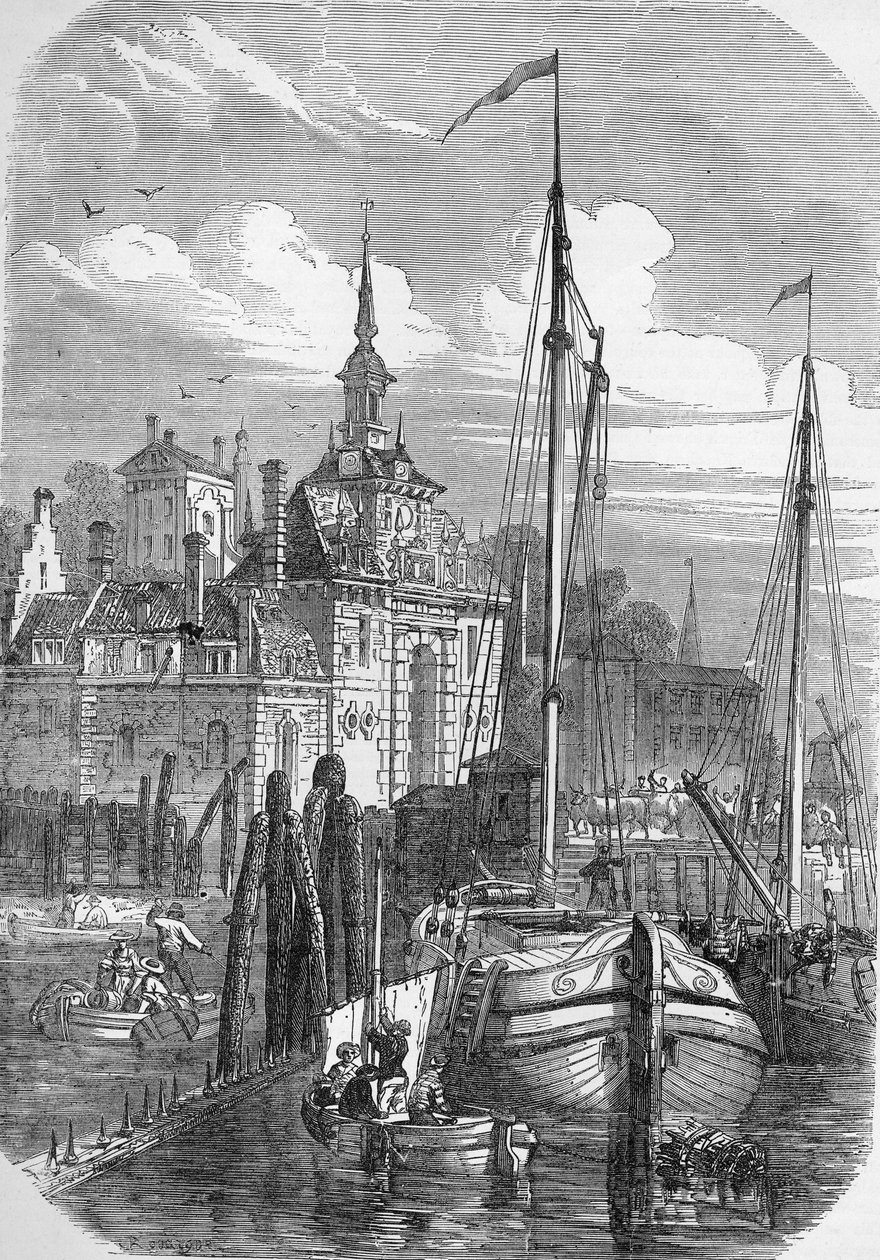 Puerto de Róterdam, Holanda, de 