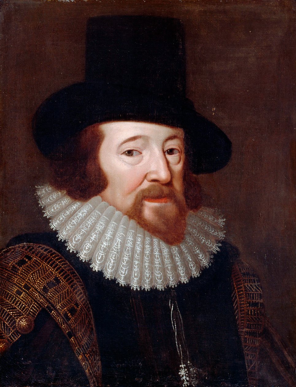Retrato de Francis Bacon de English School