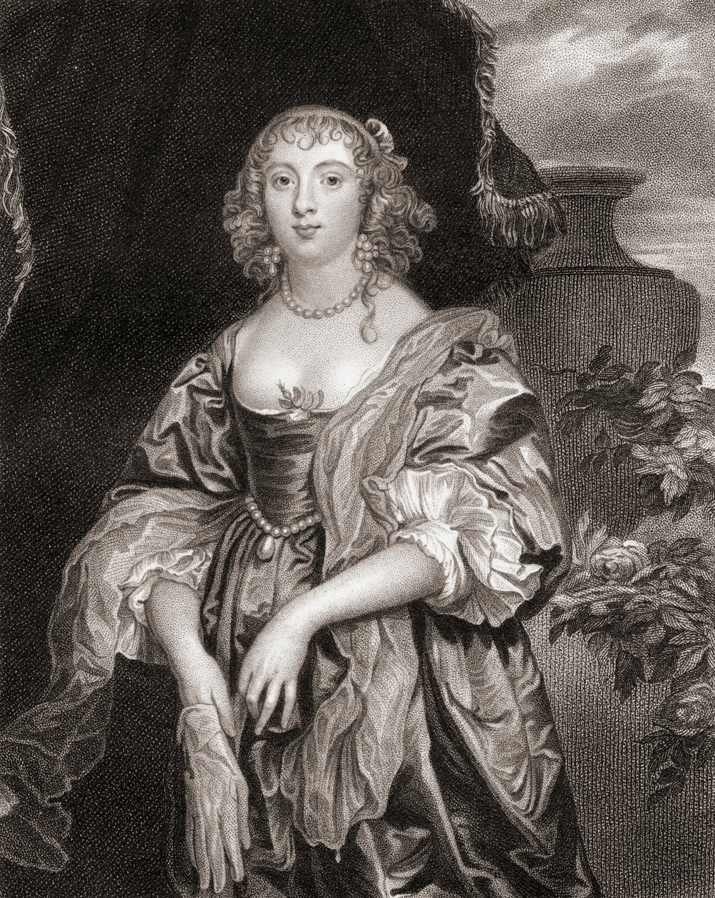 Retrato de Anne Carre, Condesa de Bedford (1620-84), de Lodges British Portraits, 1823 de English School