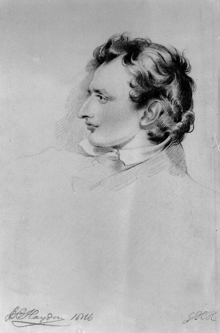 Retrato de Benjamin Robert Haydon de English School