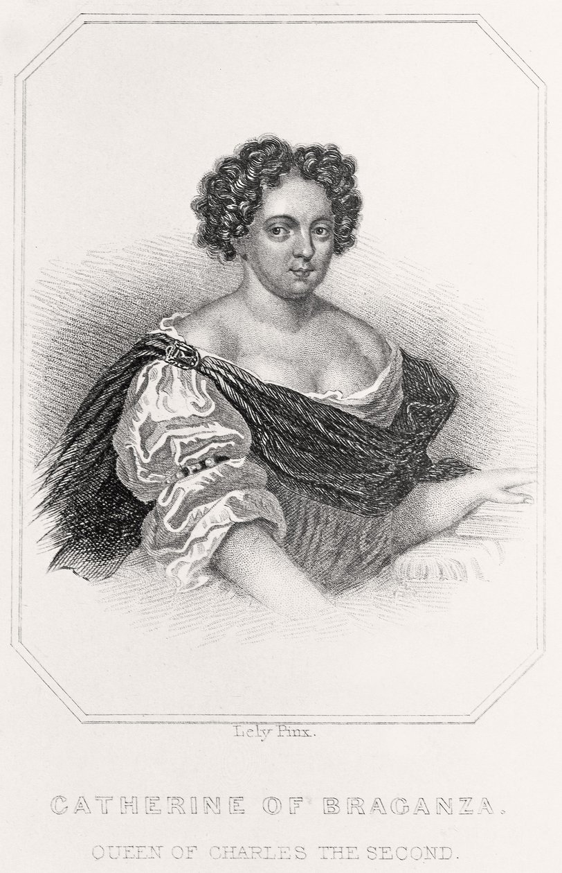 Retrato de Catalina de Braganza de English School