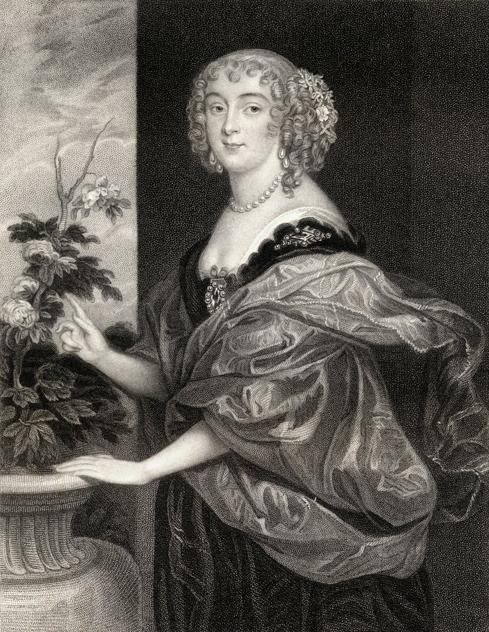 Retrato de Dorothy Sidney, Condesa de Sunderland, de Retratos Británicos de Lodge, 1823 de English School