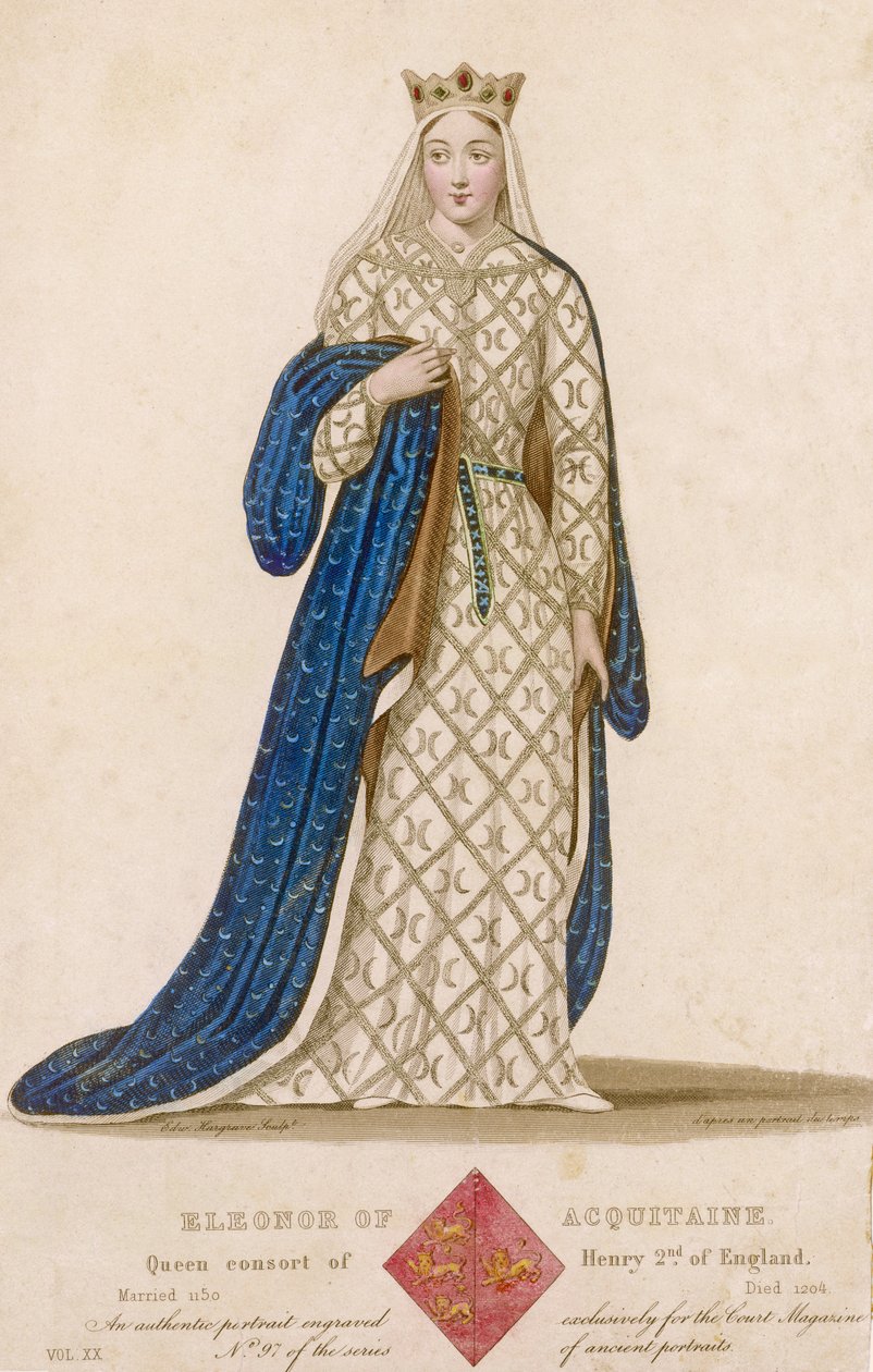 Retrato de Leonor de Aquitania de English School