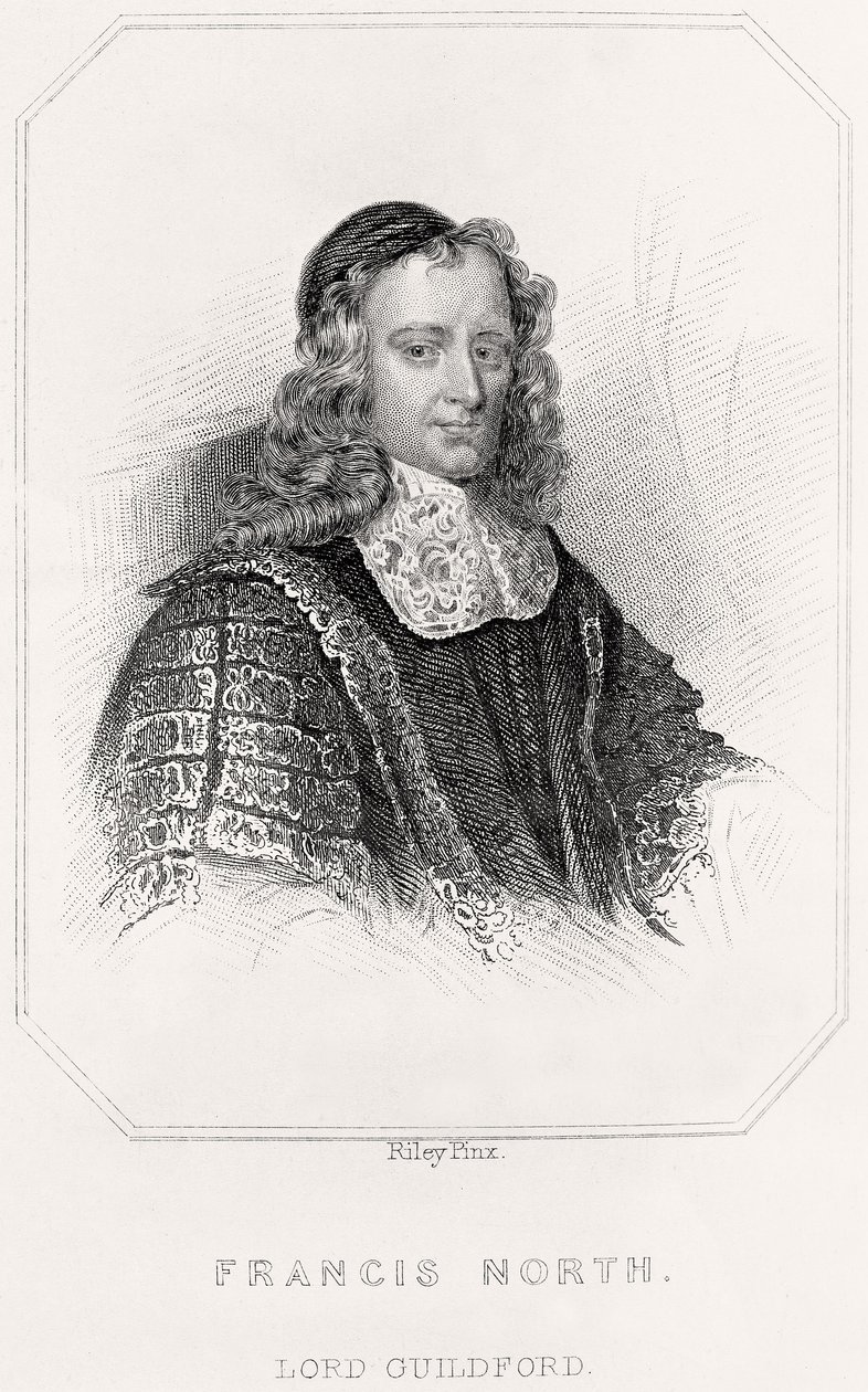 Retrato de Francis North, Lord Guildford de English School