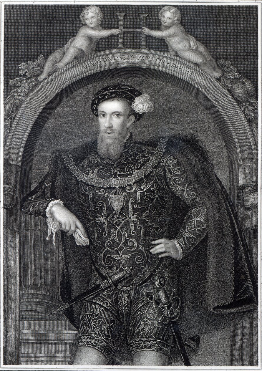 Retrato de Henry Howard (1517-47) Conde de Surrey, de 
