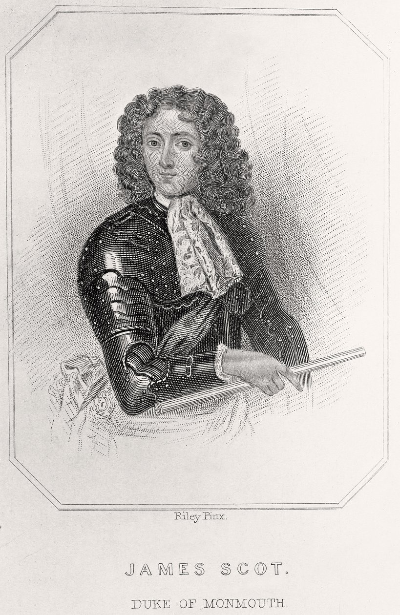 Retrato de James Scot, Duque de Monmouth de English School