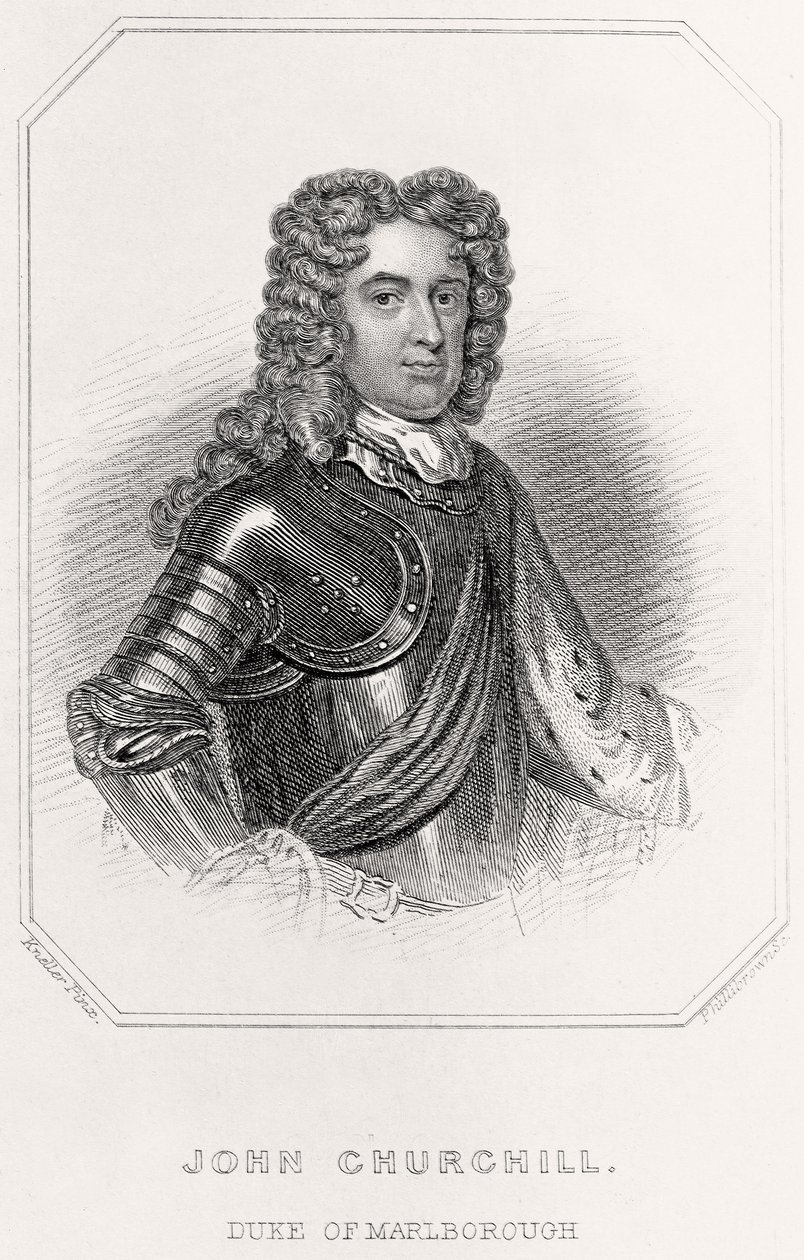 Retrato de John Churchill, Duque de Marlborough de English School