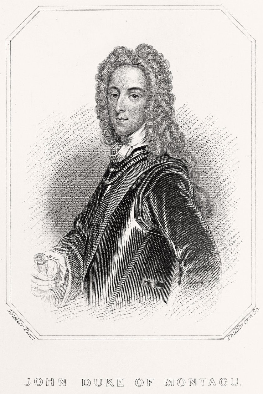 Retrato de John, Duque de Montagu de English School
