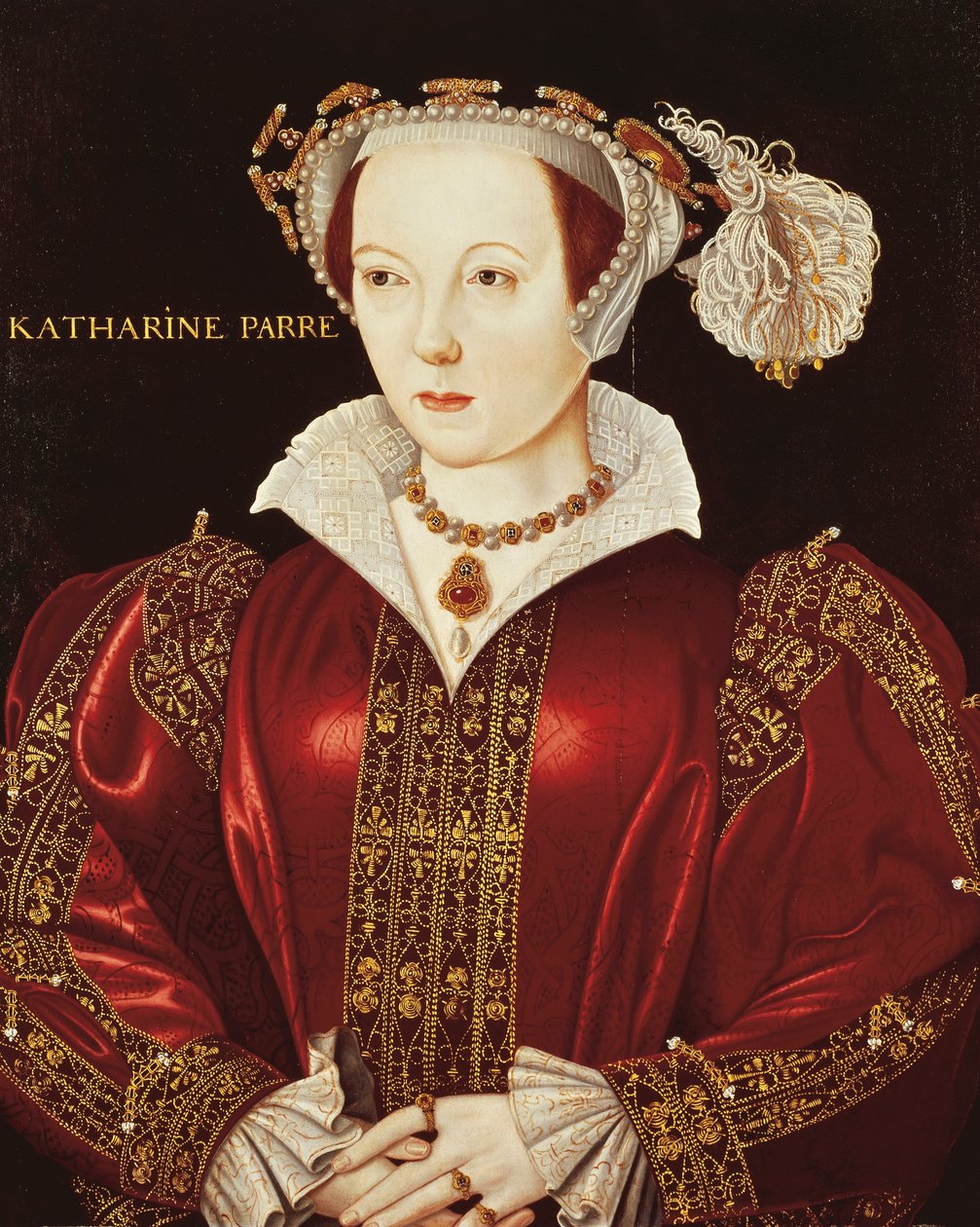 Retrato de Katherine Parr, c.1545 de English School