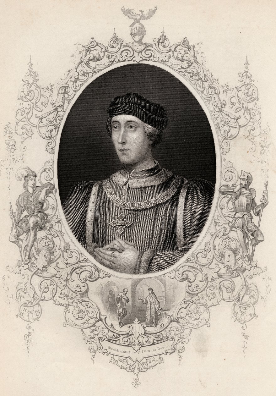 Retrato del Rey Enrique VI de English School