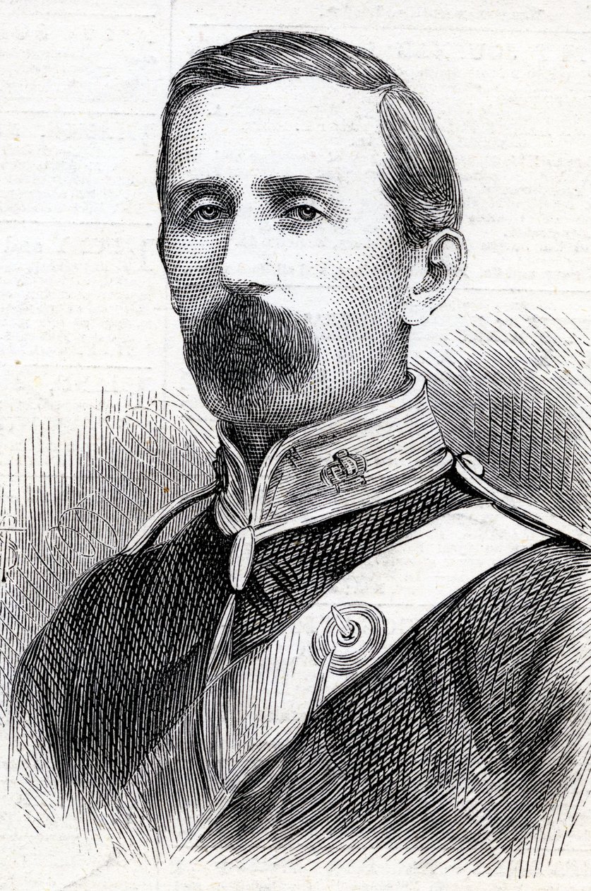 Retrato del Teniente Coronel George Taylor Denison, 1877 de English School