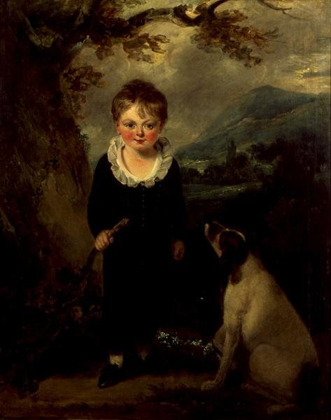 Retrato de Lord Godolphin de niño, c.1810 de English School
