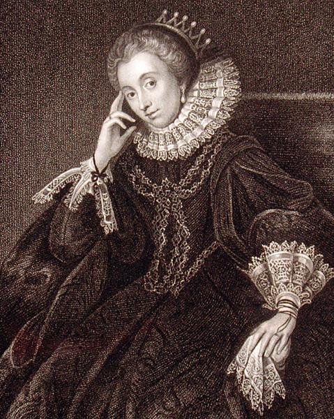 Retrato de Lucy Harrington, Condesa de Bedford (c.1581-1627), de 