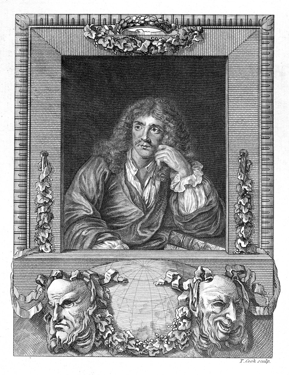 Retrato de Molière de English School