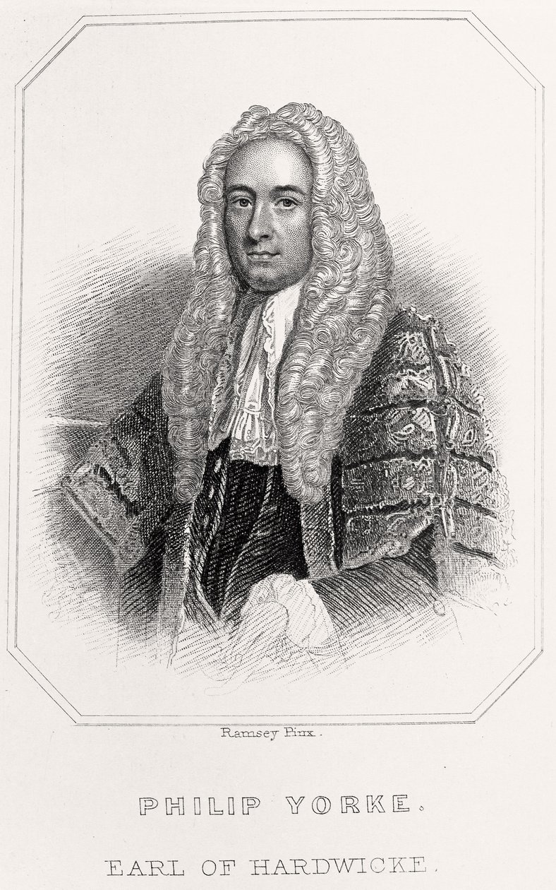 Retrato de Philip Yorke, Conde de Hardwicke de English School