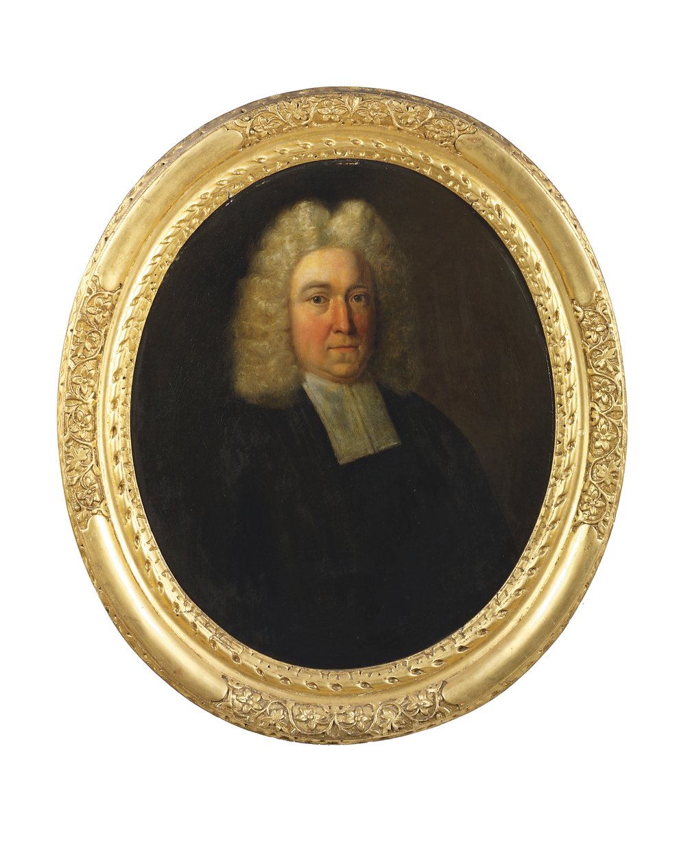 Retrato del Reverendo Joseph Cookson, principios del siglo XVIII de English School