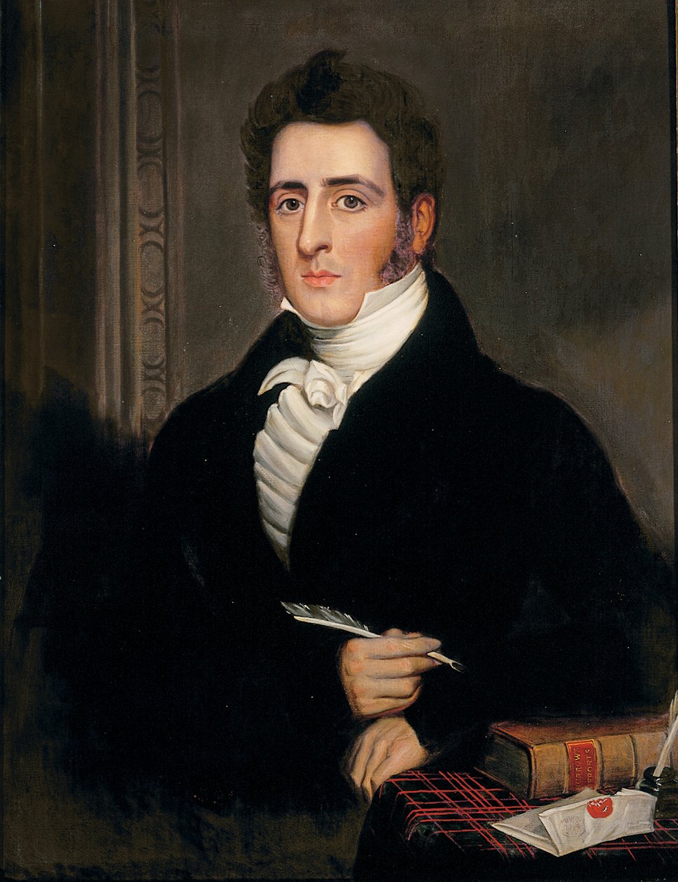 Retrato de Robert Bennett, c.1830 de English School